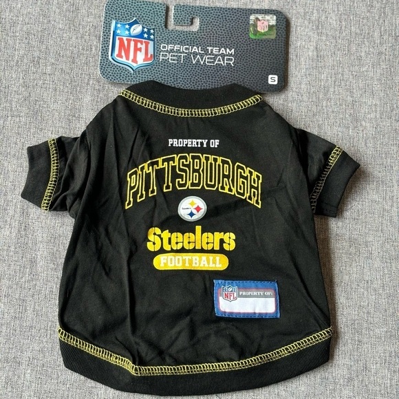Pets First NFL Pittsburgh Steelers T-Shirt, Small - Picture 1 of 6